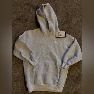 Nike Light Gray boys Hoodie